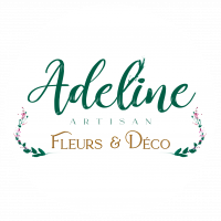 Logo Adeline fleurs et déco